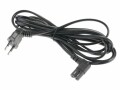 Niwotron - Câble d'alimentation - IEC 60320 C7 inclin