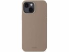 Holdit Back Cover Silicone iPhone 14 Mocha Brown, Fallsicher