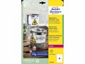 Avery Zweckform L4719 - Polyester - matte - permanent adhesive