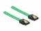 Bild 4 DeLock SATA-Kabel UV Leuchteffekt grün 30 cm, Datenanschluss