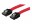 Image 1 StarTech.com - 12in Latching SATA Cable - SATA cable - Serial ATA 150/300/600 - SATA (R) to SATA (R) - 1 ft - latched - red - LSATA12