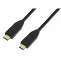M-CAB PREMIUM - USB-Kabel - USB-C (M) zu USB-C (M) - 2 m - Schwarz