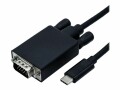 Roline - Adaptateur vidéo externe - USB-C 3.1 - VGA - noir