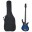 Bild 0 vidaXL E-Bass für Anfänger mit Tasche Blau und Schwarz 4/4 46"