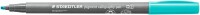 STAEDTLER Fasermaler 2mm 375-35 türkis, Kalligraphiespitze