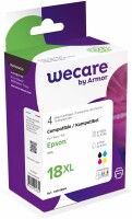 WECARE Multipack XL rebuilt CMYBK T181640WE z.Epson XP 30/405