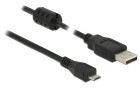 DeLock USB 2.0-Kabel USB A - Micro-USB B