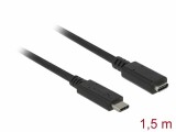 DeLock USB 3.1-Verlängerungskabel 10Gbps PD 60W USB C