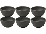 Villeroy & Boch Dipschale Manufacture Rock 6 Stück, Schwarz