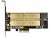 Bild 2 DeLock Host Bus Adapter PCI-Ex4 - M.2 1xNVME Key-M