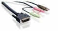 IOGEAR 15 ft DVI KVM cable