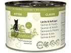 catz finefood Nassfutter Kitten No.05 Lachs & Geflügel, 200 g