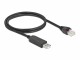 DeLock Anschlusskabel USB-A zu RS-232 RJ45, 1 m, Datenanschluss