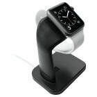 Macally MWATCHSTAND - Eleganter Charging Stand für Apple Watch Series 1, 2, 3, 4 & 5 - Schwarz 