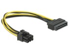 DeLock Grafikkarten PCI-Express Stromadapter, 20cm,