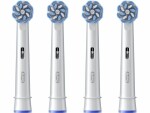 Oral-B Zahnbürstenkopf Sensitive Clean 4 Stück, Weiss