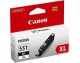 Canon Tinte 6443B001 / CLI-551BK XL black, 11ml, zu