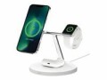 BELKIN Wireless Charger Boost Charge Pro 3-in-1 15W Weiss