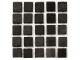 Glorex Selbstklebendes Mosaik Poly-Mosaic 5 mm Schwarz, Breite