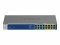 NETGEAR PoE++ Switch GS516UP-100EUS 16 Port, SFP Anschlüsse: 0