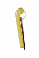 DURABLE Schlüsselanhänger KEY CLIP 195704 gelb 6 Stück