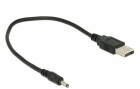 DeLock USB-Stromkabel DC Hohlstecker 3/1.1mm USB A - DC