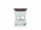 Woodwick Duftkerze Sagewood & Seagrass Medium Jar, Bewusste