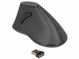 DeLock Ergonomische Maus 12622 Silent USB kabellos, Maus-Typ
