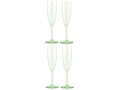 Bodum Outdoor-Champagnerglas Oktett 120 ml, Grün, 4 Stück