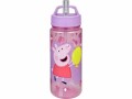 Scooli Trinkflasche Peppa Pig 500 ml, Pink/Rosa/Rot, Material