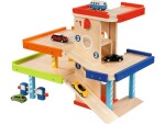Goki Spielzeuggarage Parkhaus aus Holz, Altersempfehlung ab: 3