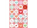 Braun + Company Motivsticker Every Heart 4 Blatt, Motiv: Herz