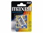 Maxell Europe LTD. Batterie AAA 4+2 Stück, Batterietyp: AAA