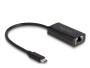 DeLock Netzwerk-Adapter Gigabit mit Power Delivery 100 W USB