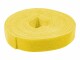 Value Klettbandrolle, L: 25m / B: 10mm, gelb