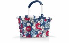 Reisenthel Einkaufskorb carrybag 22 l, florist indigo