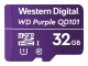 Western Digital WD Purple 32GB, Surveillance, microSD HC, Class - 10, UHS 1