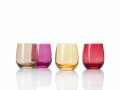 Leonardo Trinkglas Sora 360 ml, 6 Stück, Mehrfarbig, Glas