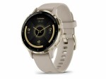 GARMIN Sportuhr Venu 3S French Gray / Softgold, Touchscreen