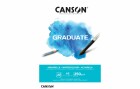 Canson Aquarellblock Graduate A3, 20 Blatt, Papierformat: A3