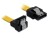 Bild 1 DeLock SATA3-Kabel gelb, unten gewinkelt, 20 cm, Datenanschluss