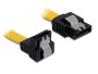 DeLock SATA3-Kabel gelb, unten gewinkelt, 50 cm, Datenanschluss