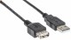 LINK2GO   USB 2.0 Cable, A-A - US2111MBB male/female, 3.0m