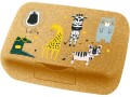 Koziol Lunchbox Candy L Zoo Senfgelb/Hellbraun, Materialtyp