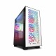 SHARKOON TECHNOLOGIE ELITE SHARK CA300H WHITE RGB ATX TOWER NMS NS CBNT