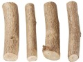 HobbyFun Naturmaterialien Holz Stämmchen 7 cm, 8 Stück