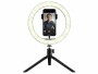 Trust Computer Trust Smartphone-Stativ Maku Ringlicht-VLogging-Set