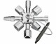 Knipex Schaltschrankschlüssel TwinKey, Set: Nein, Werkzeugtyp