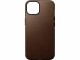 Image 0 Nomad Back Cover Modern Leather iPhone 14 Braun, Fallsicher