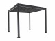 Creative Living Alu/Stahl-Pergola, Schwarz, 300 x 300 x 240 cm